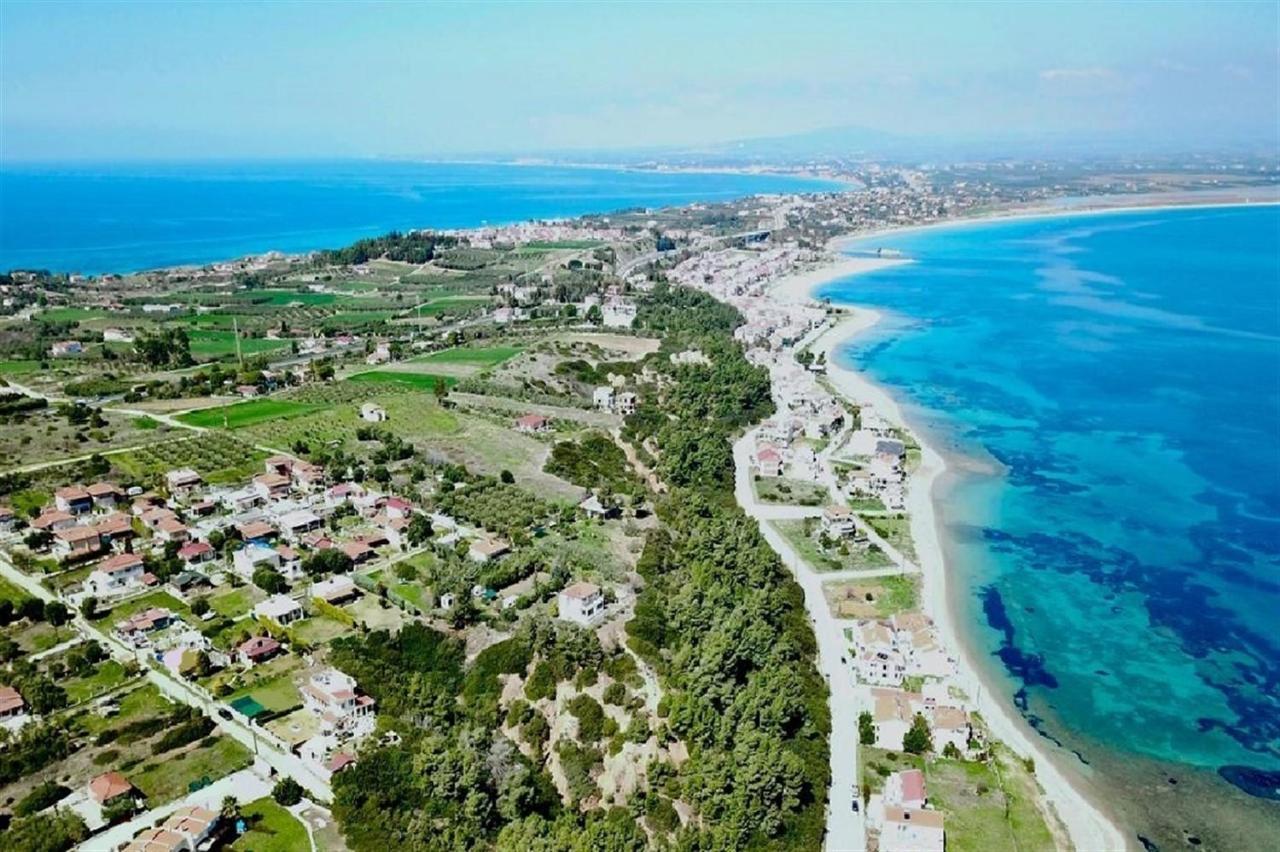 Villa Irina, Nea Potidea Kassandra Beach ภายนอก รูปภาพ